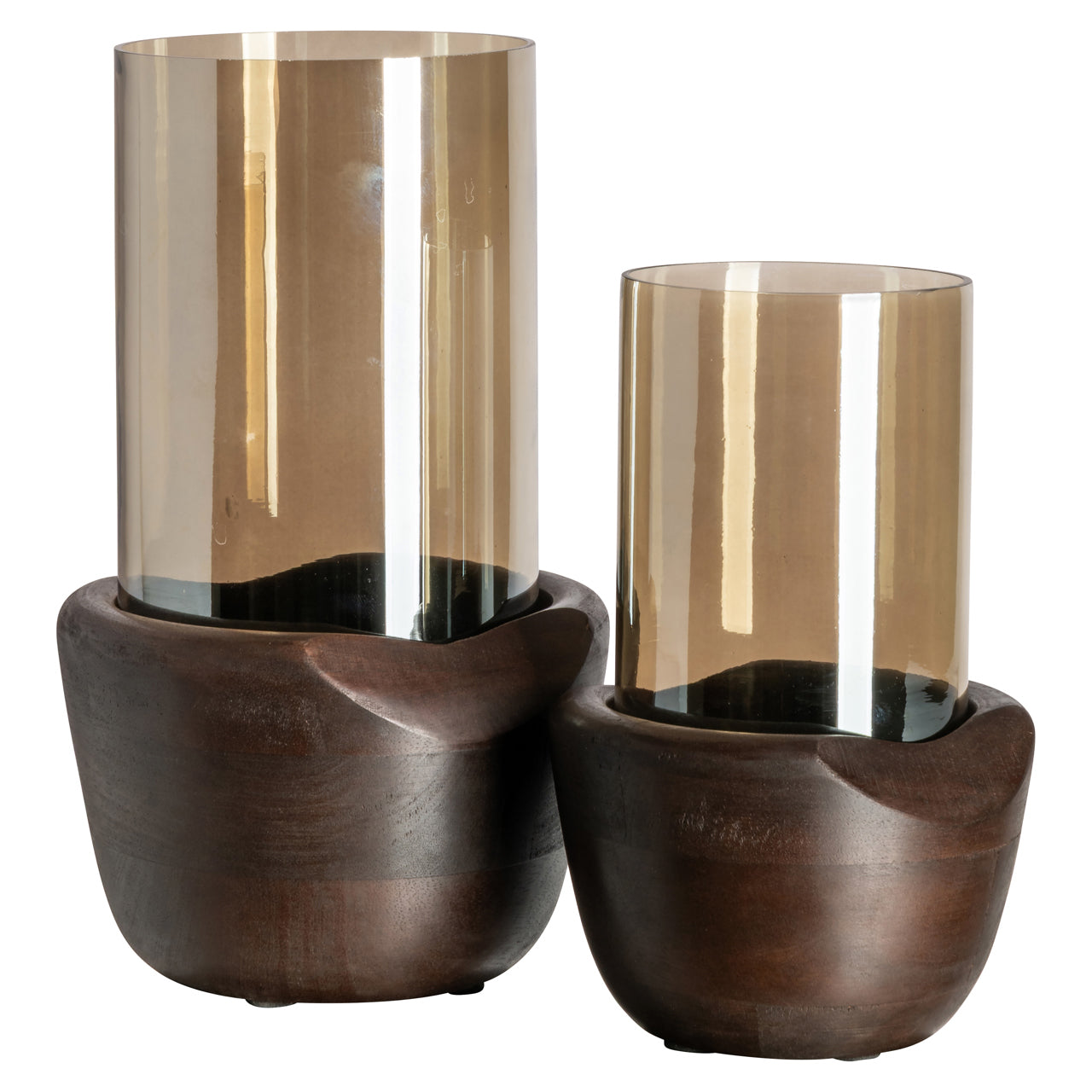 Hurricane light Sloane walnut large