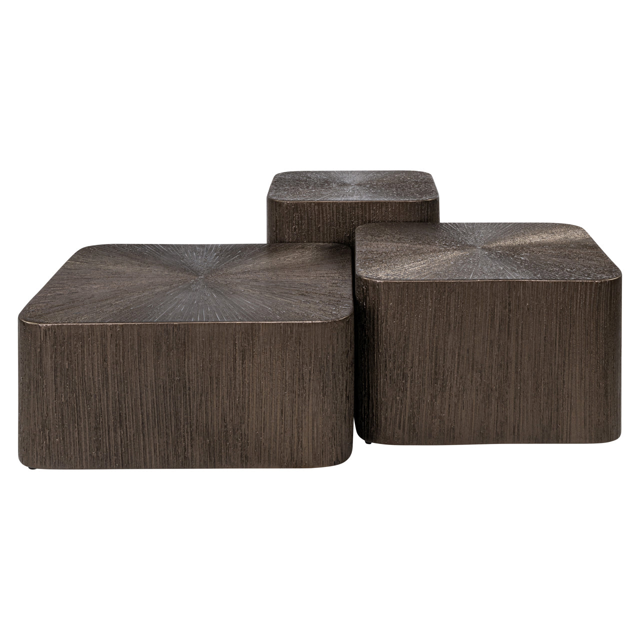 Coffee table Cubes Brunzae (Set of 3)