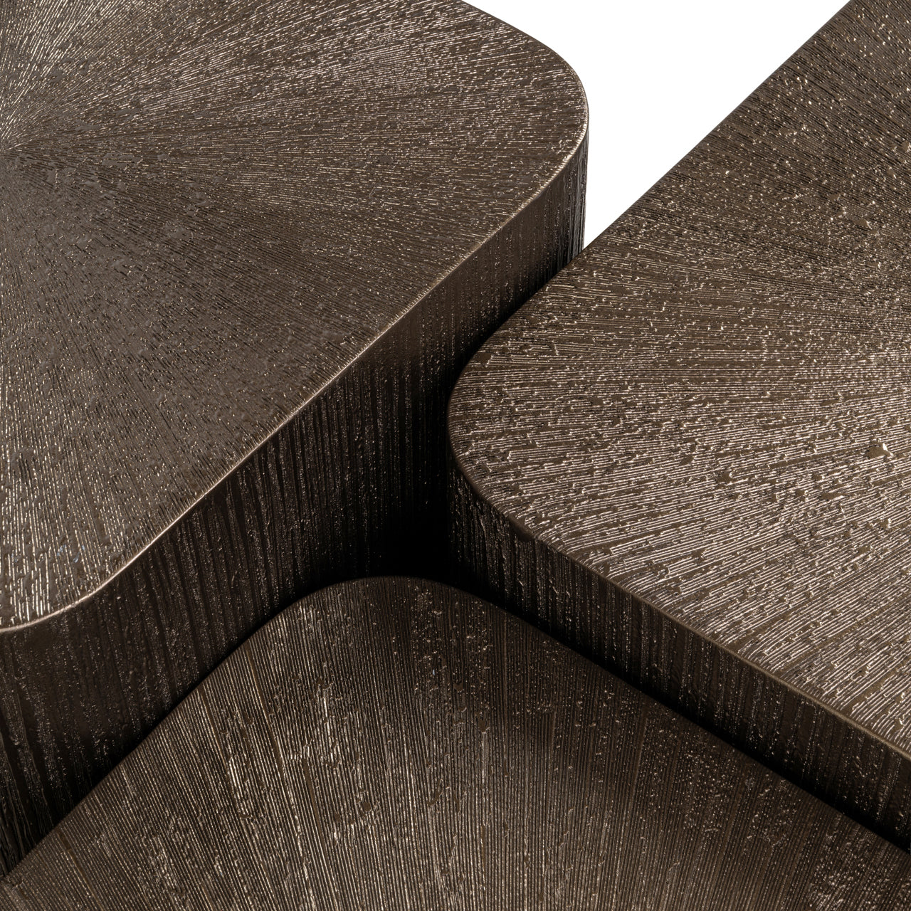 Coffee table Cubes Brunzae (Set of 3)