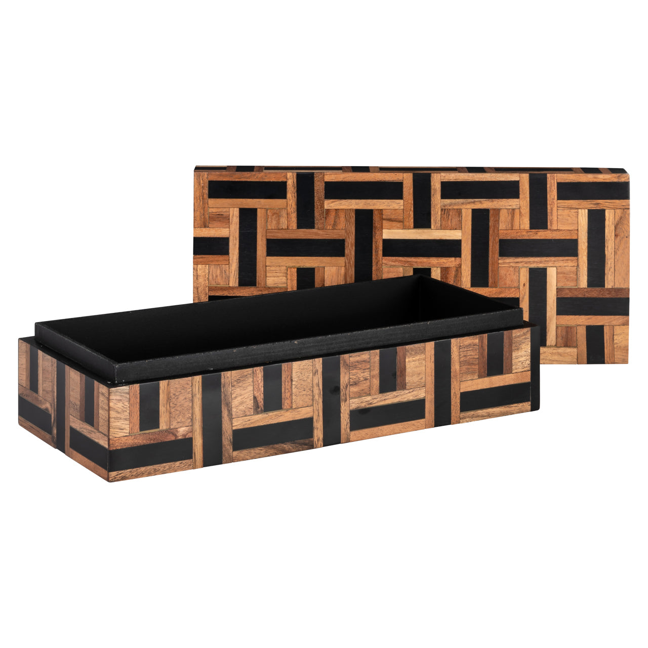 Storage box Floor brown large