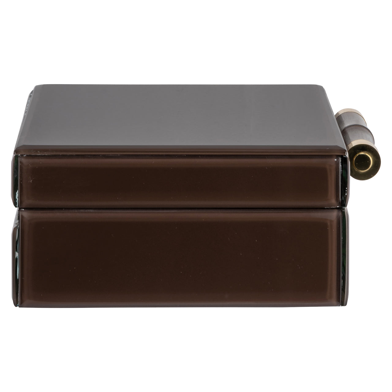 Storage box Echo dark brown small