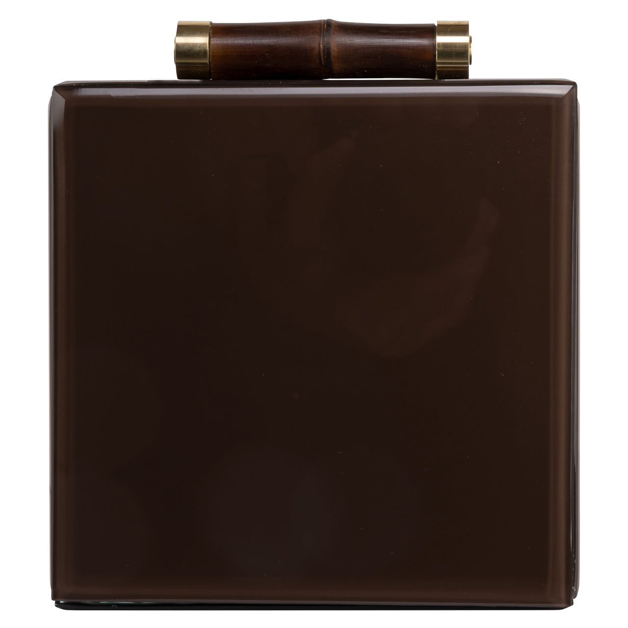 Storage box Echo dark brown small