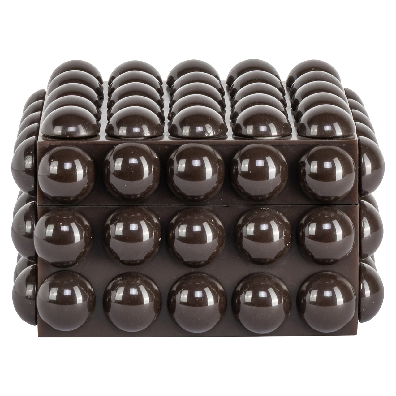 Storage box Nyx dark brown small