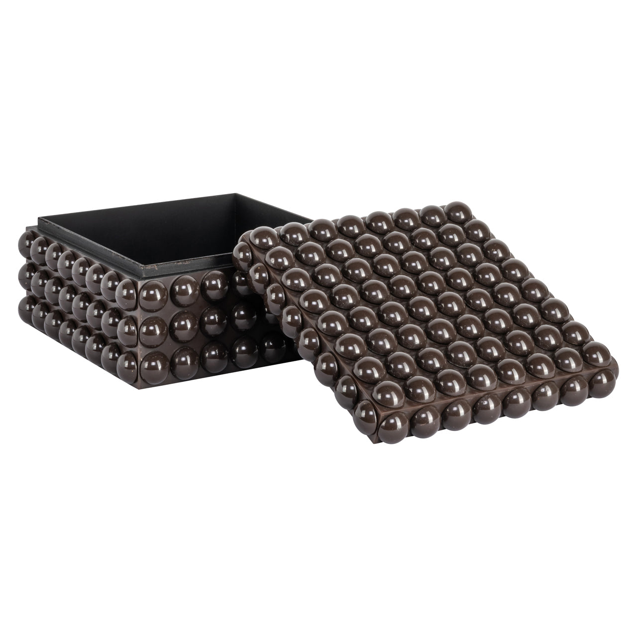 Storage box Nyx dark brown large