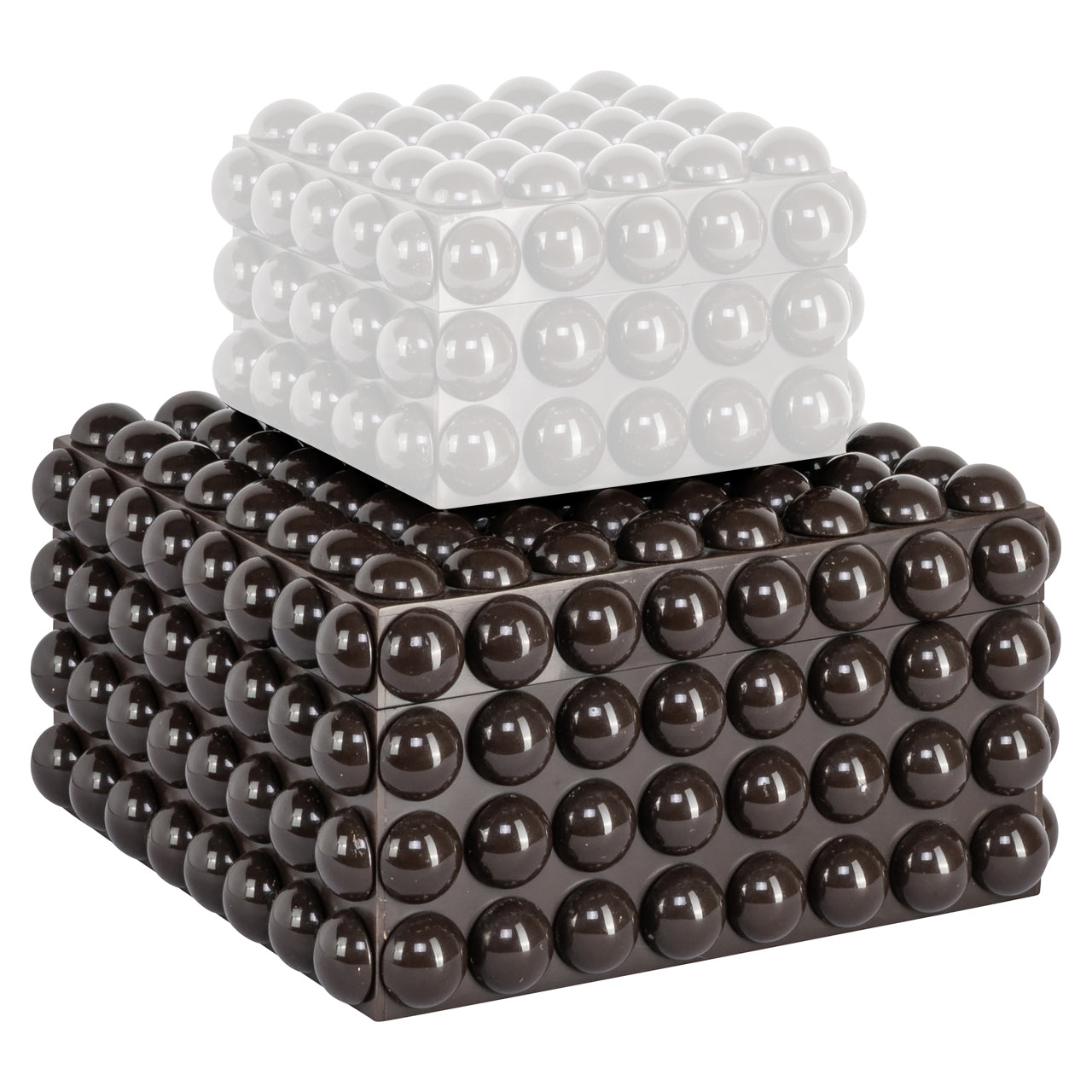 Storage box Nyx dark brown large