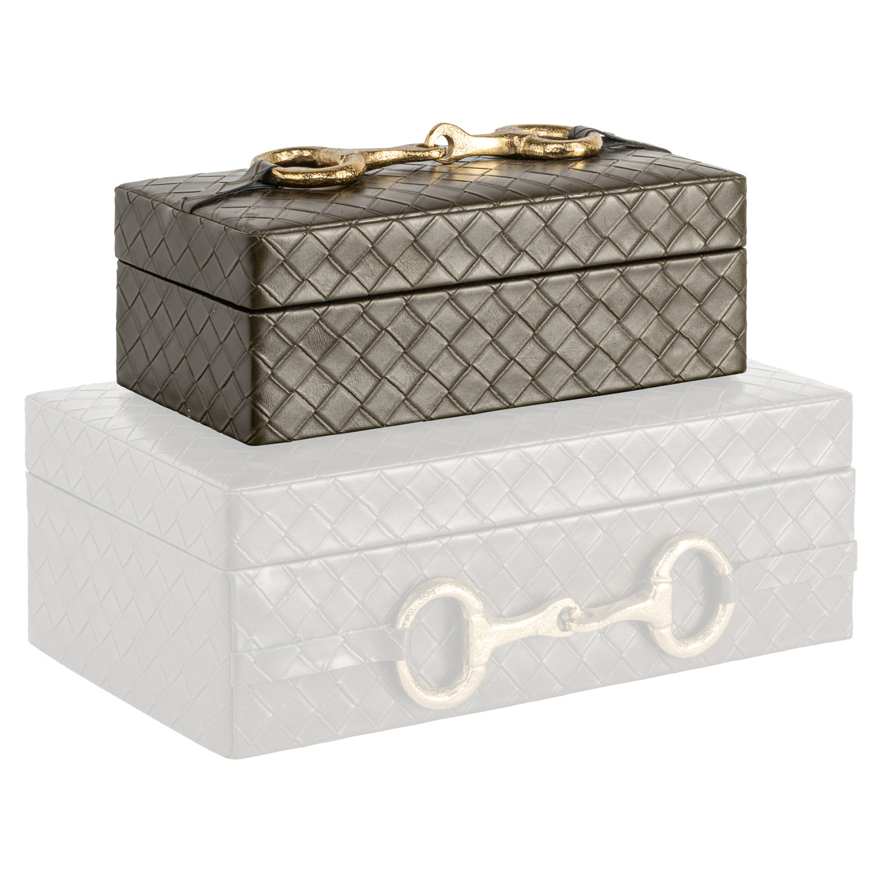 Storage box Blade olive small