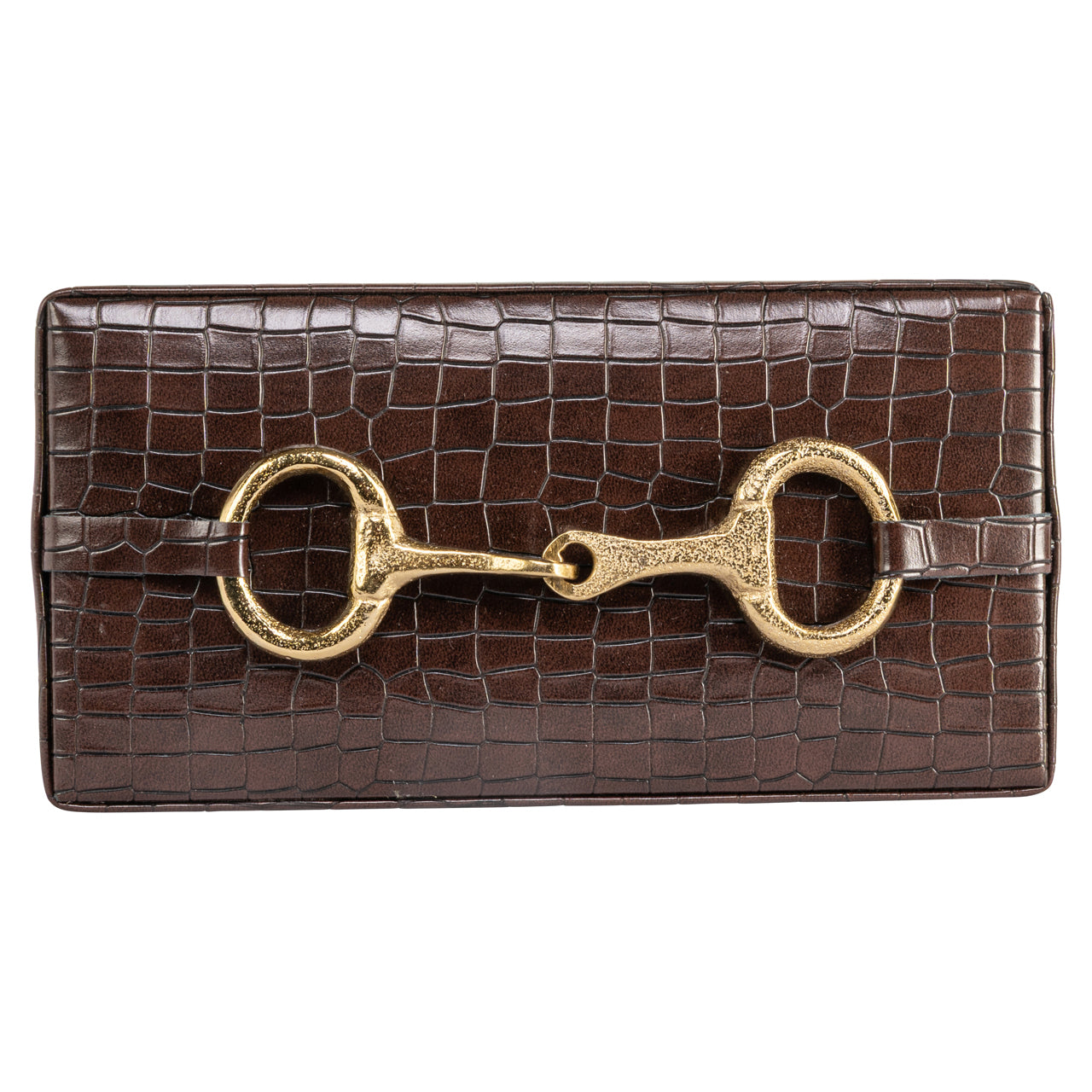 Storage box Rex dark brown small