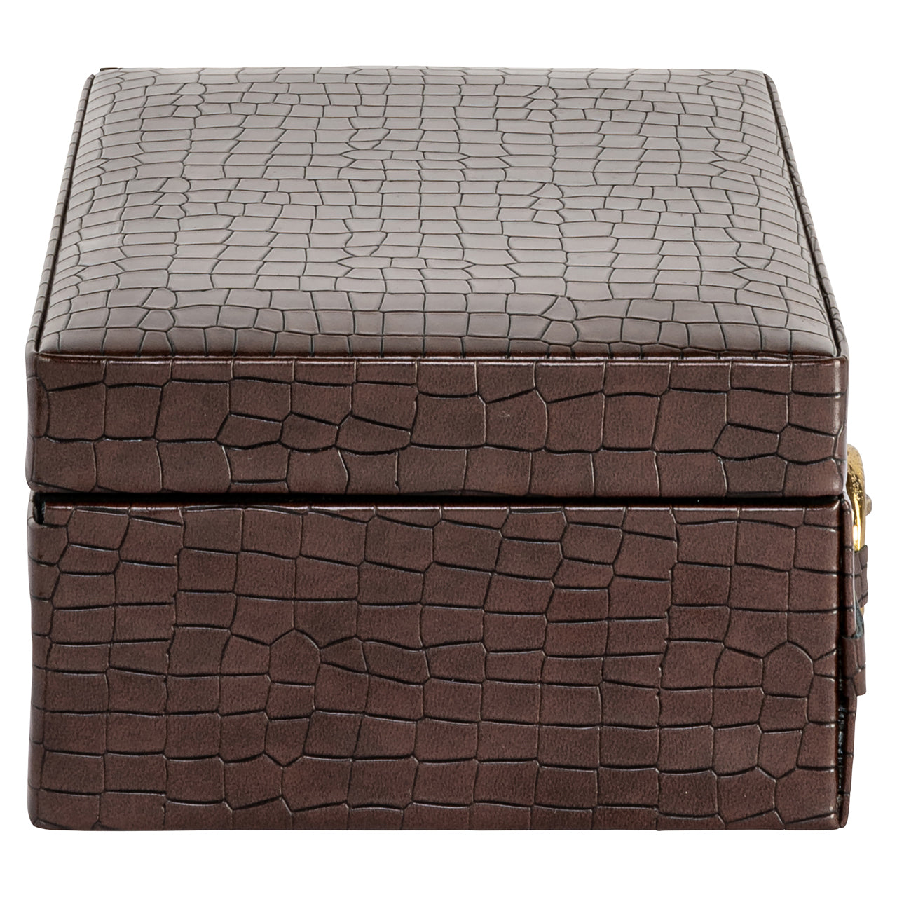 Storage box Rex dark brown large