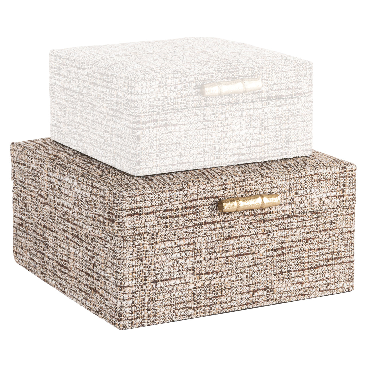 Storage box Chalenny brown large
