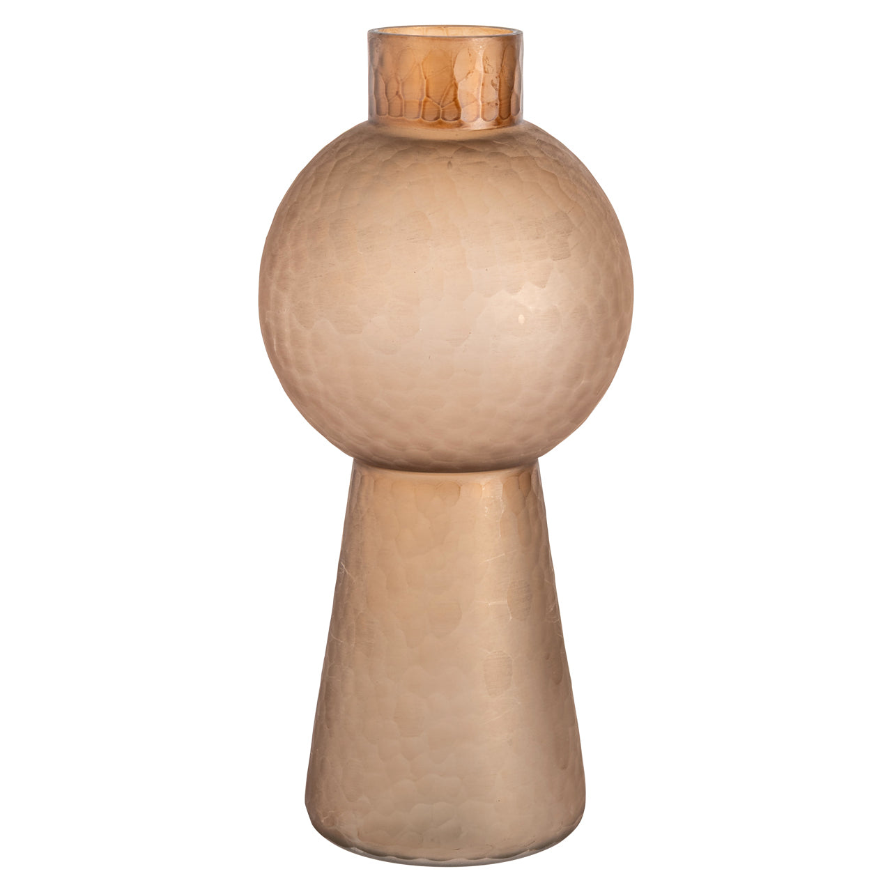Vase Ora brown large