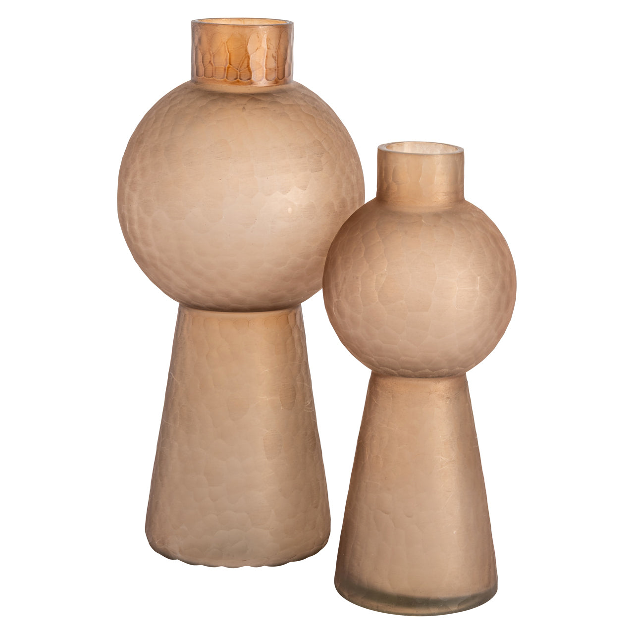 Vase Ora brown large