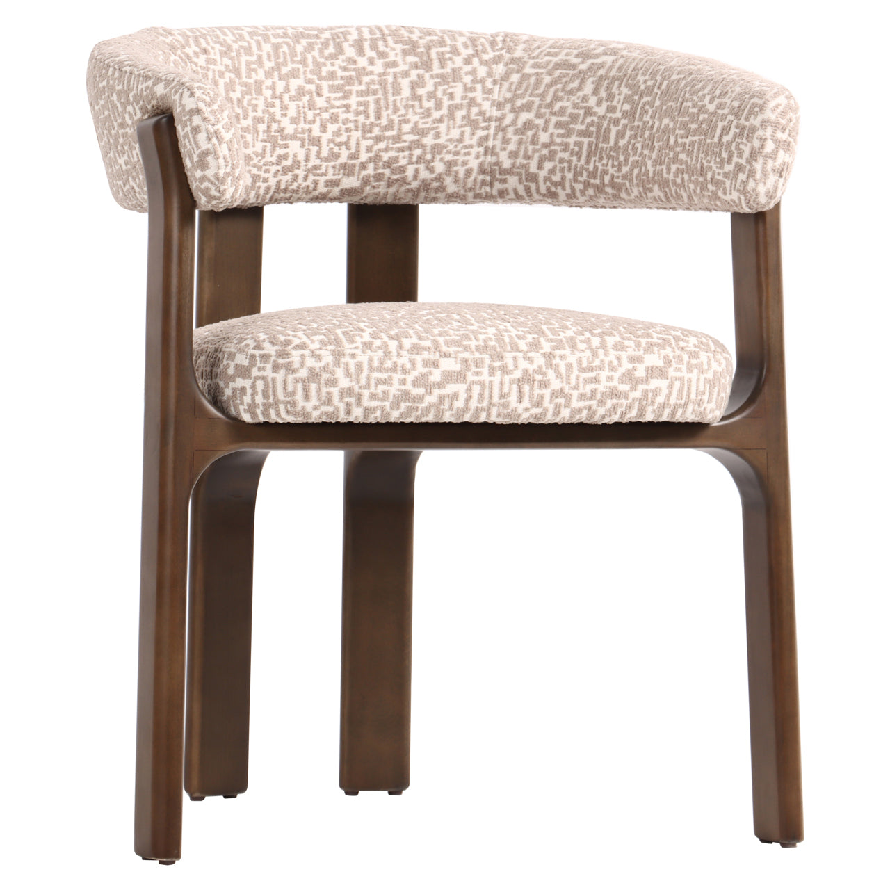 Dining chair Contigo natural geo