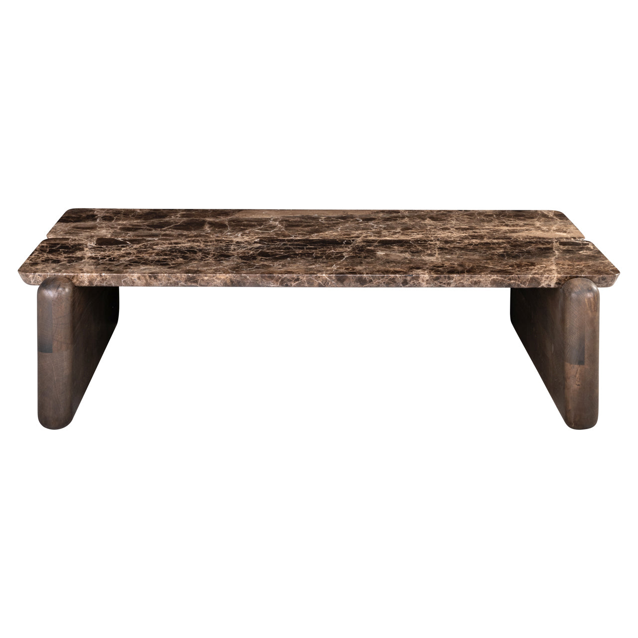 Coffee table Lagrasse dark brown