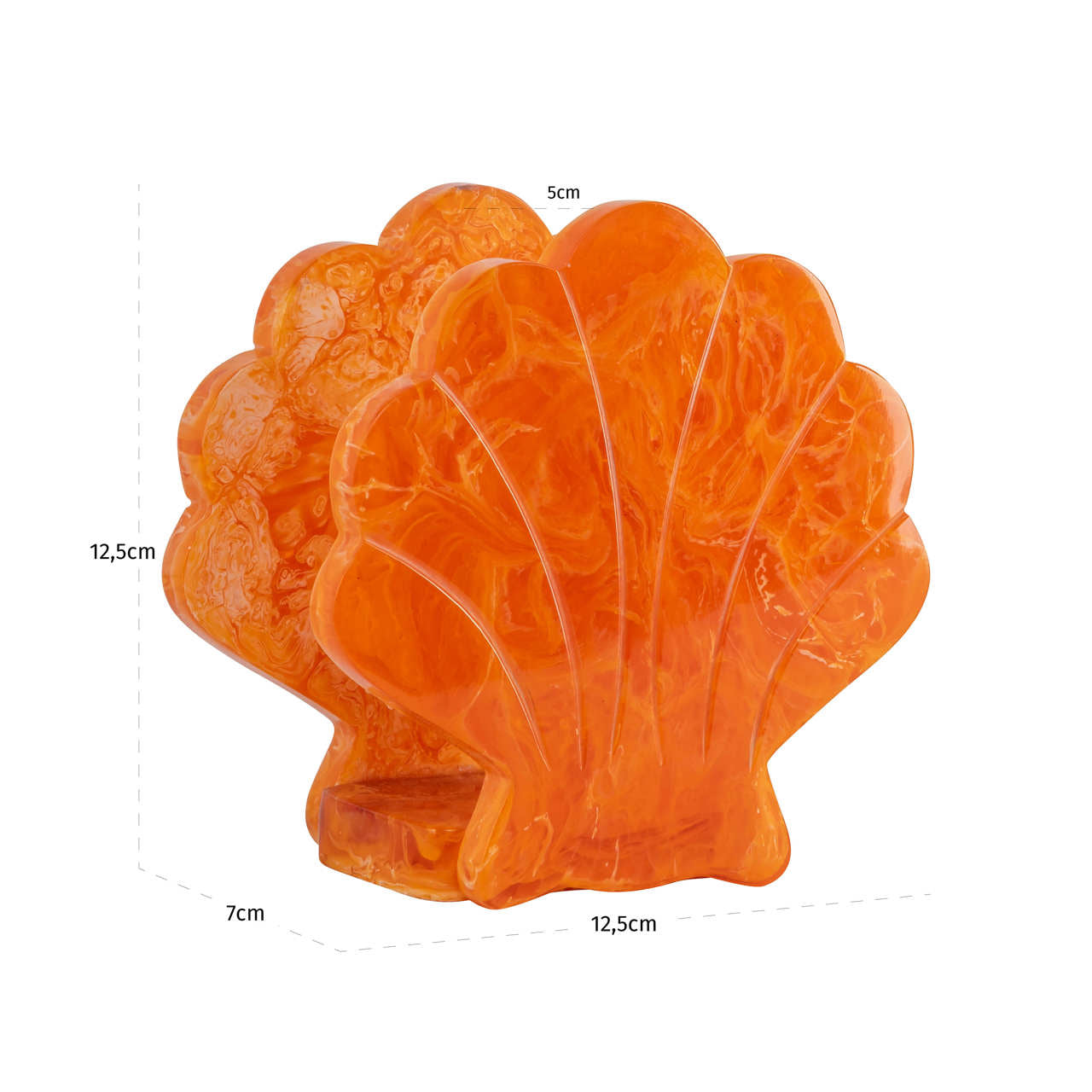 Wine & Bar accessory Shelly orange napkin holder