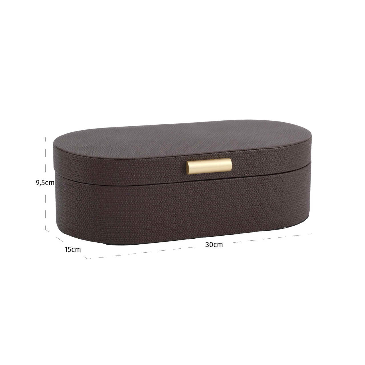 Storage box Nova brown large