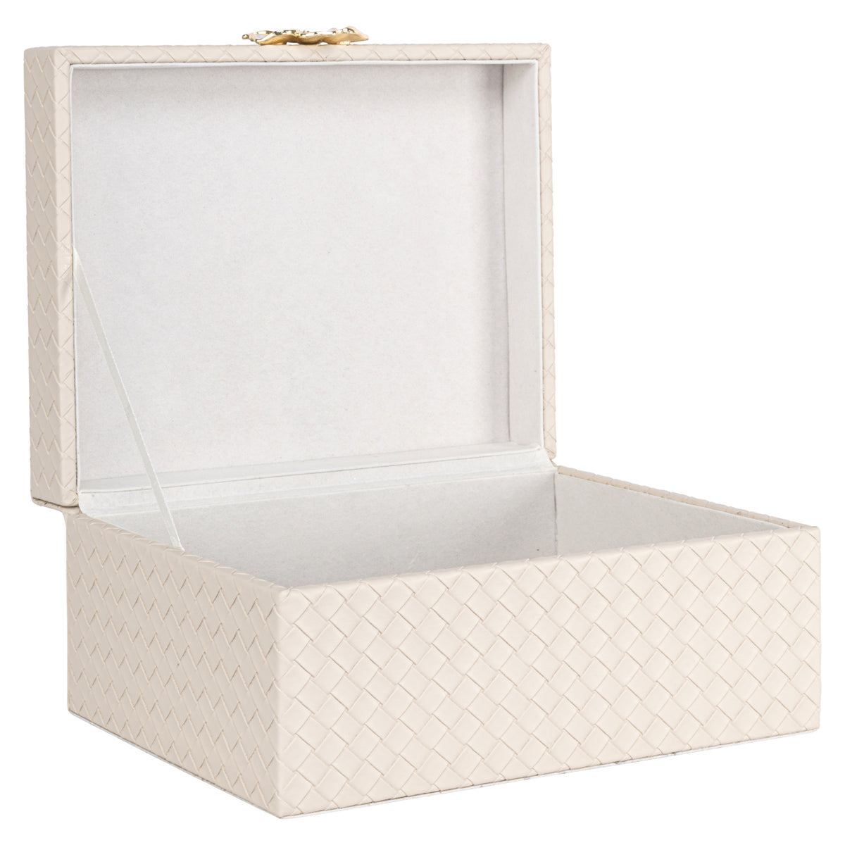 Storage box Lillie ivory large