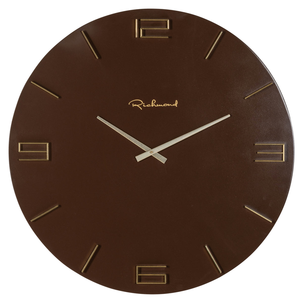 Clock Byram Chestnut