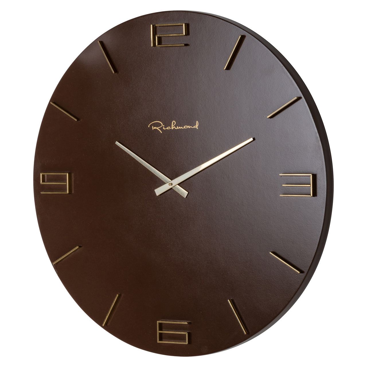 Clock Byram Chestnut