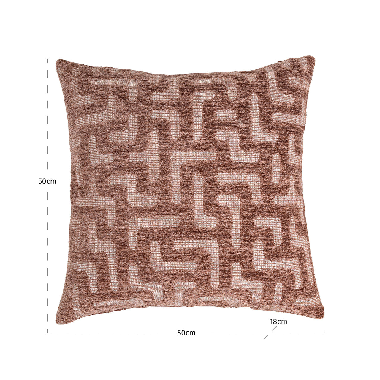 Cushion Lexa blush labyrinth