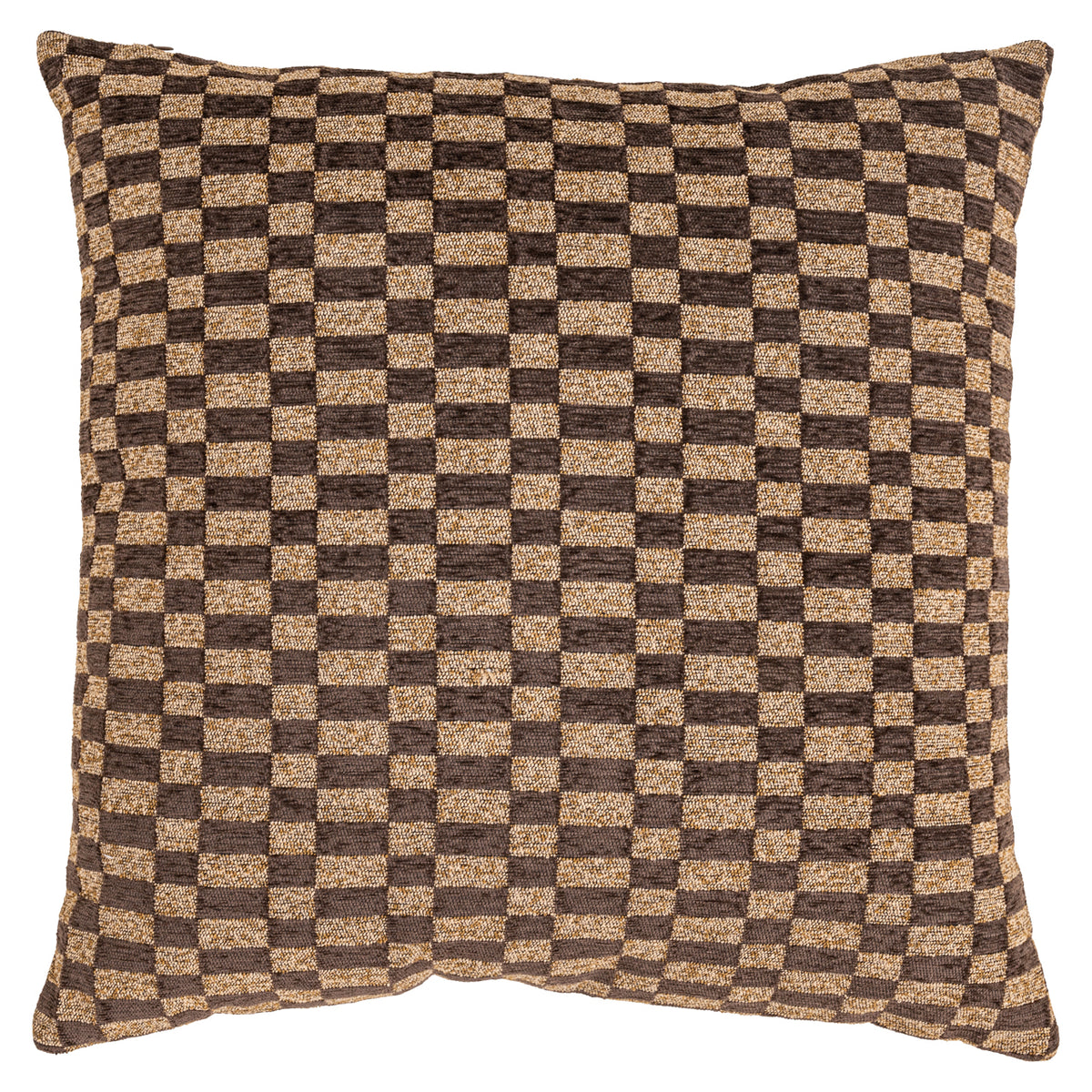 Cushion Remi brown rectilinear