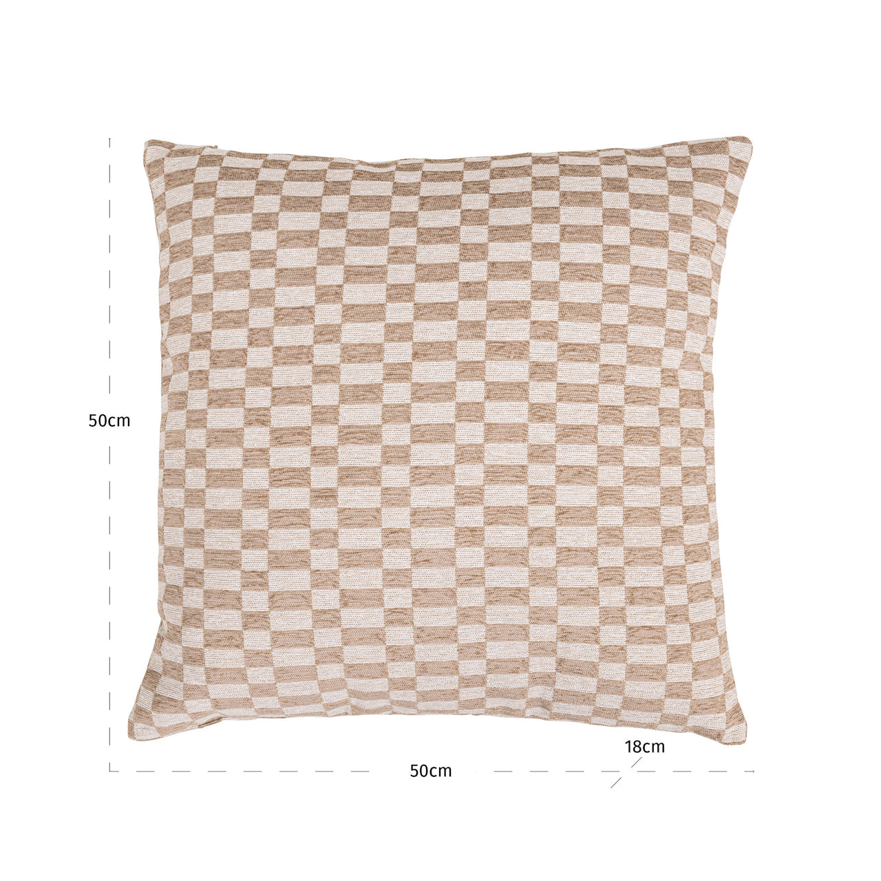 Cushion Tala sand rectilinear