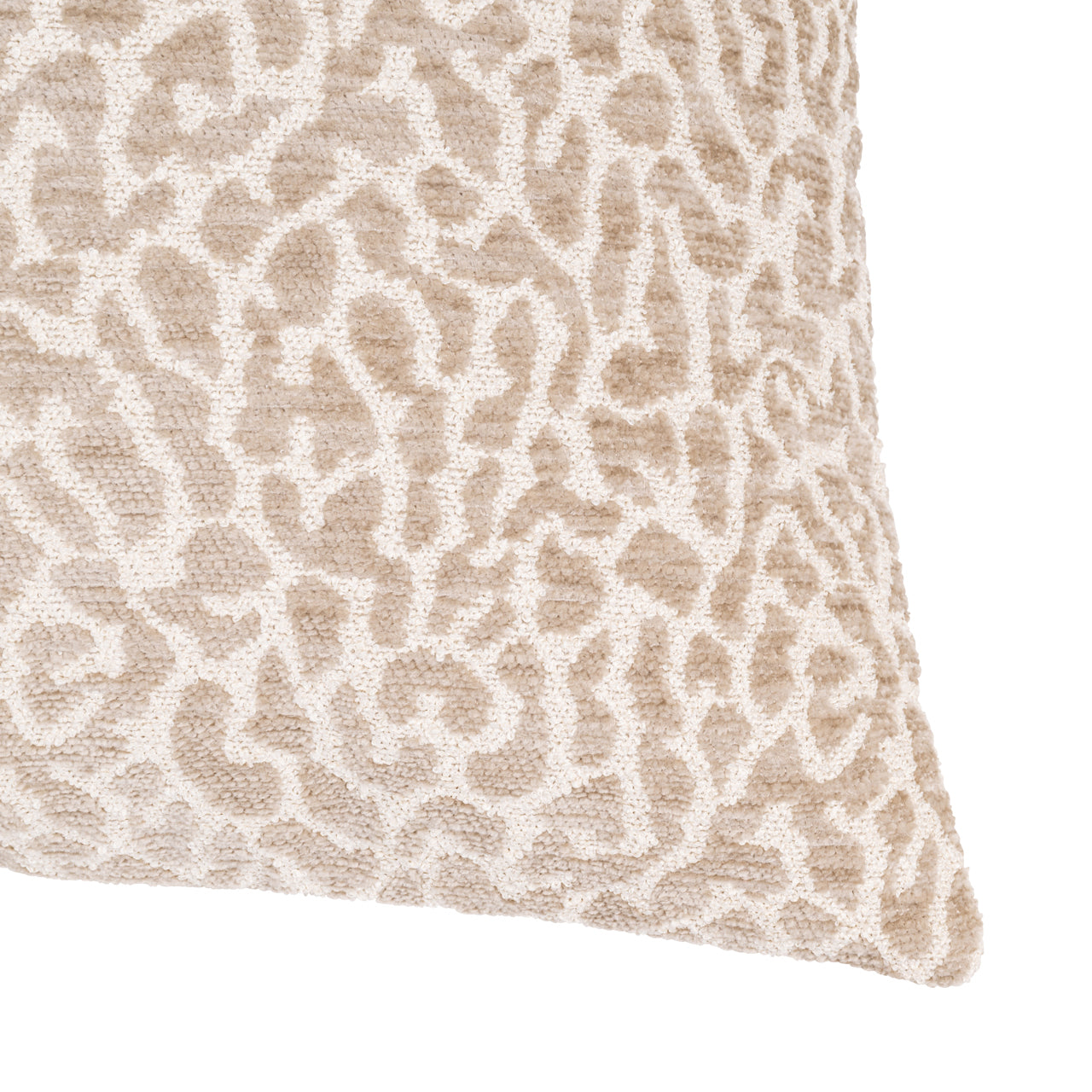 Cushion Noa beige leopard