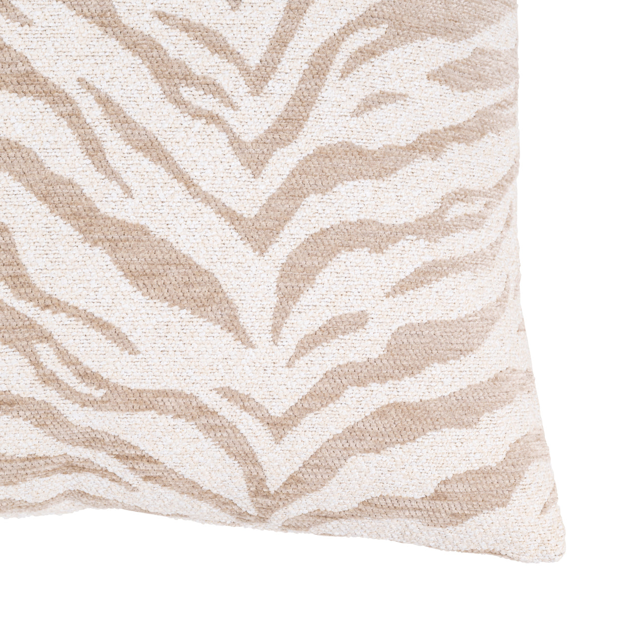Cushion Eliza beige tiger