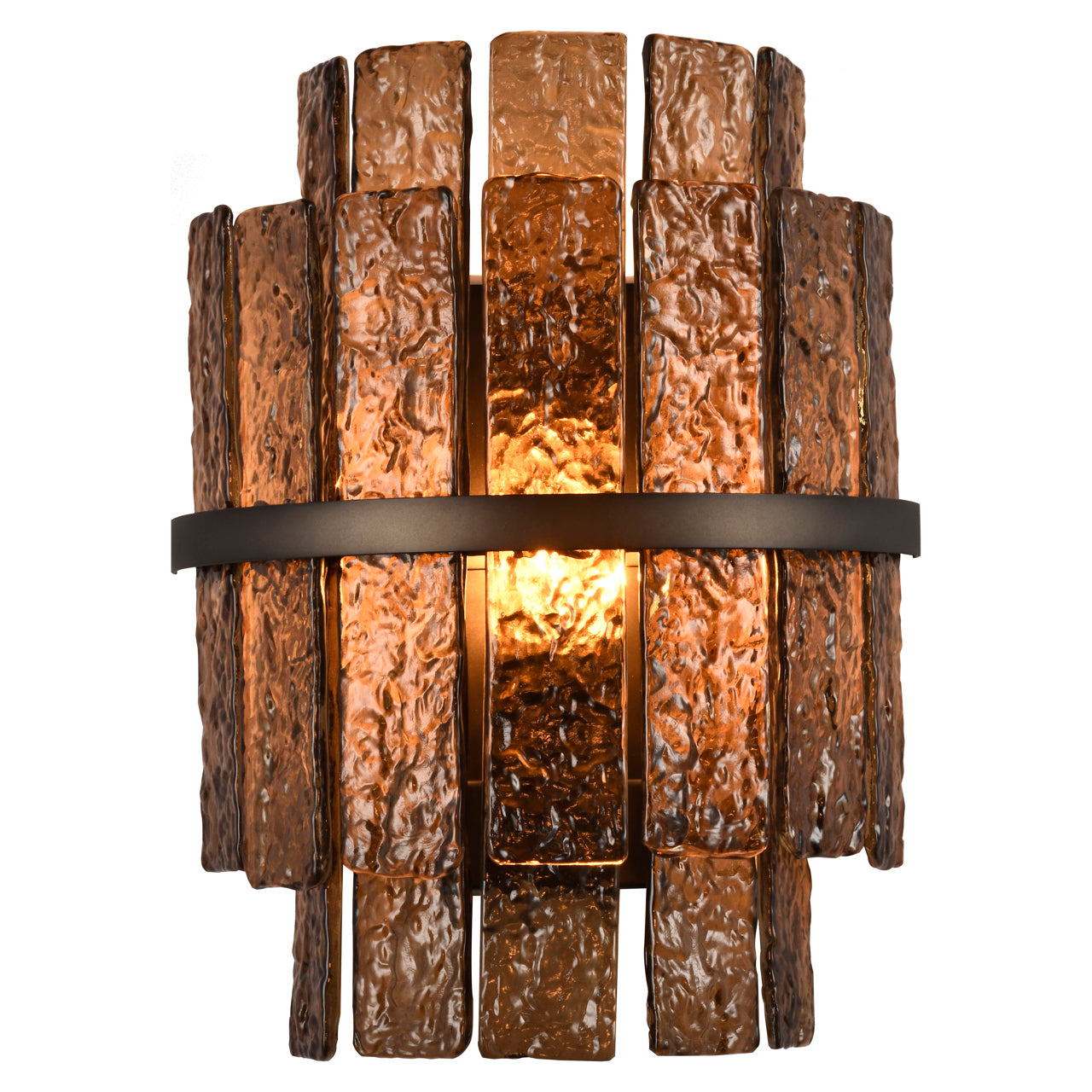 Wall lamp Lumy brown