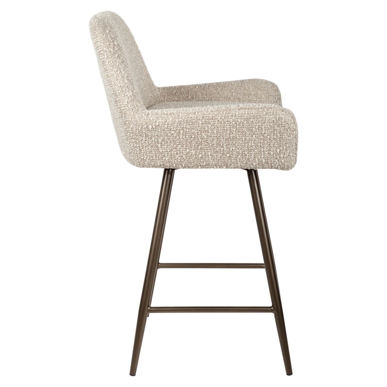 Counter stool Linsey natural chunky swivel (Set of 2)