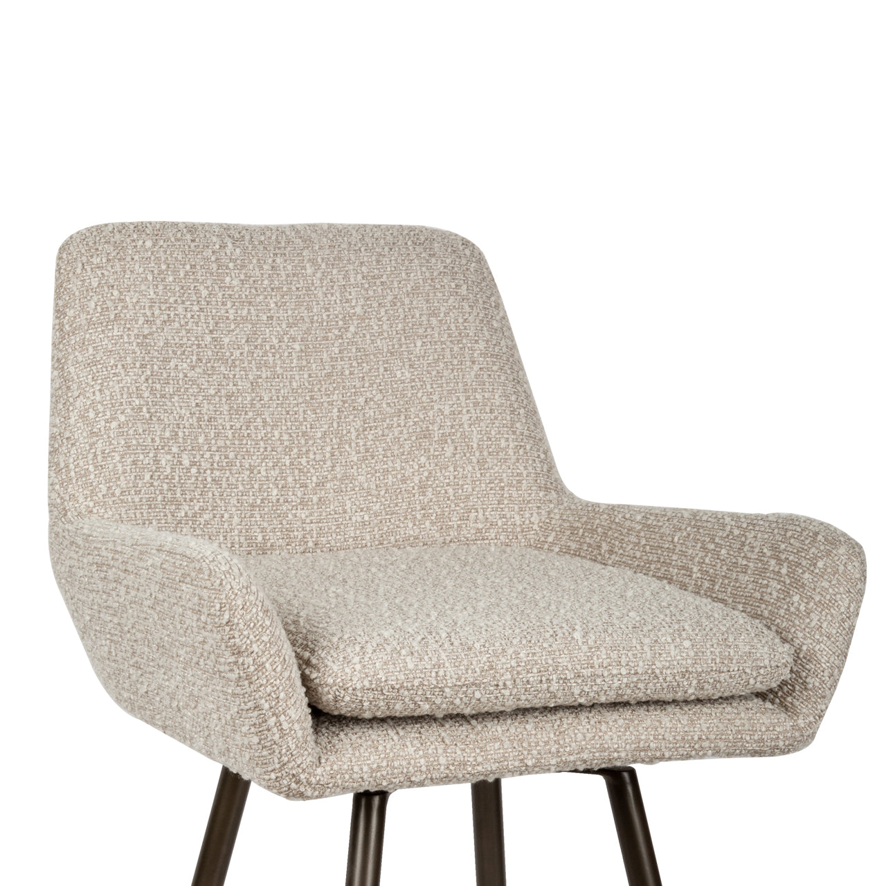 Counter stool Linsey natural chunky swivel (Set of 2)
