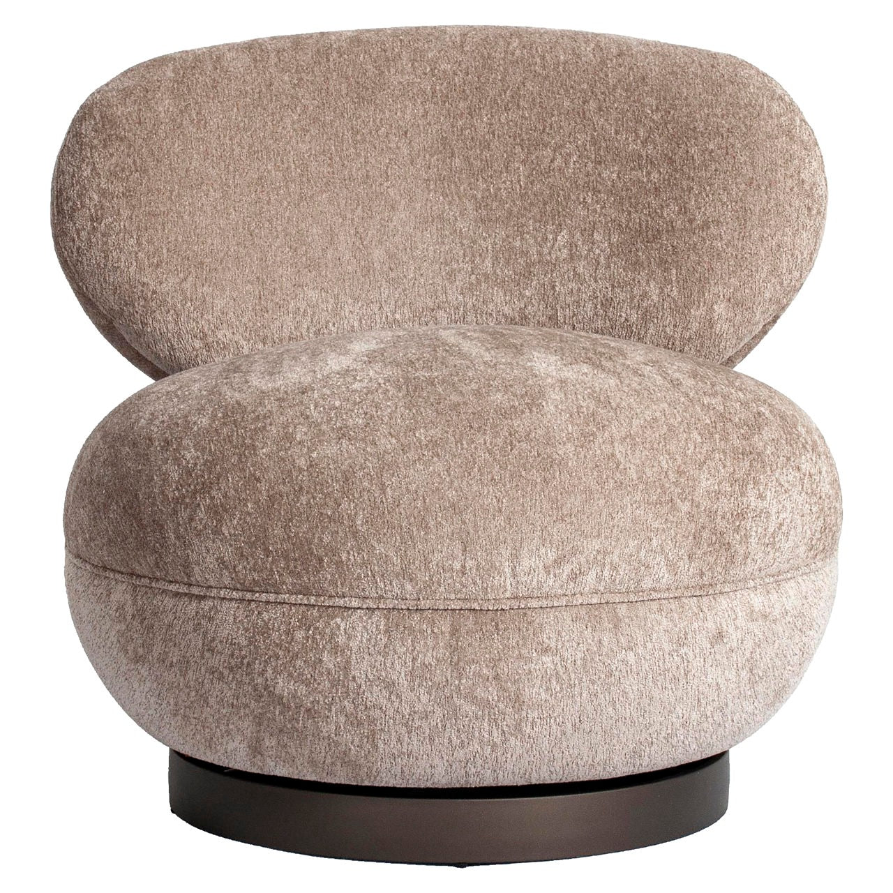 Lounge chair Jace be easy sand swivel fire retardant