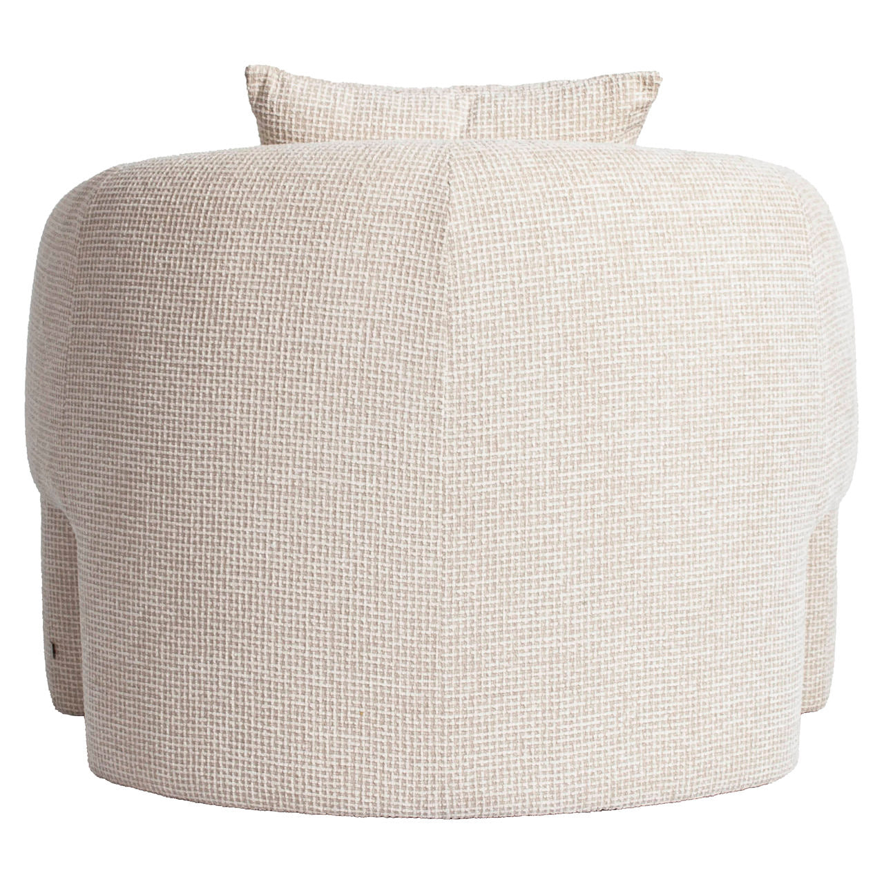 Lounge chair Tuscany beige blockweave