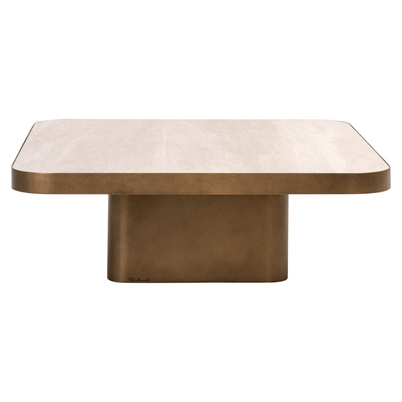Coffee table Claridge beige 90x90 (cumulus)