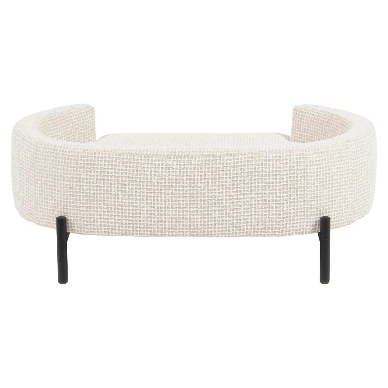 Pet bed Dolly beige blockweave