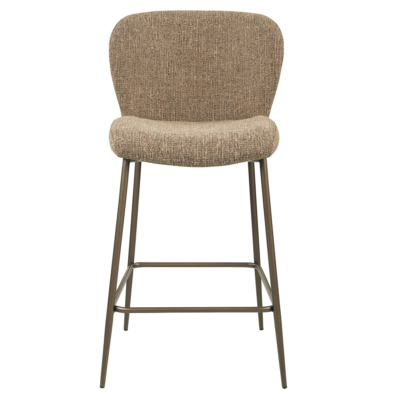 Counter stool Odarby brown tweed fire retardant