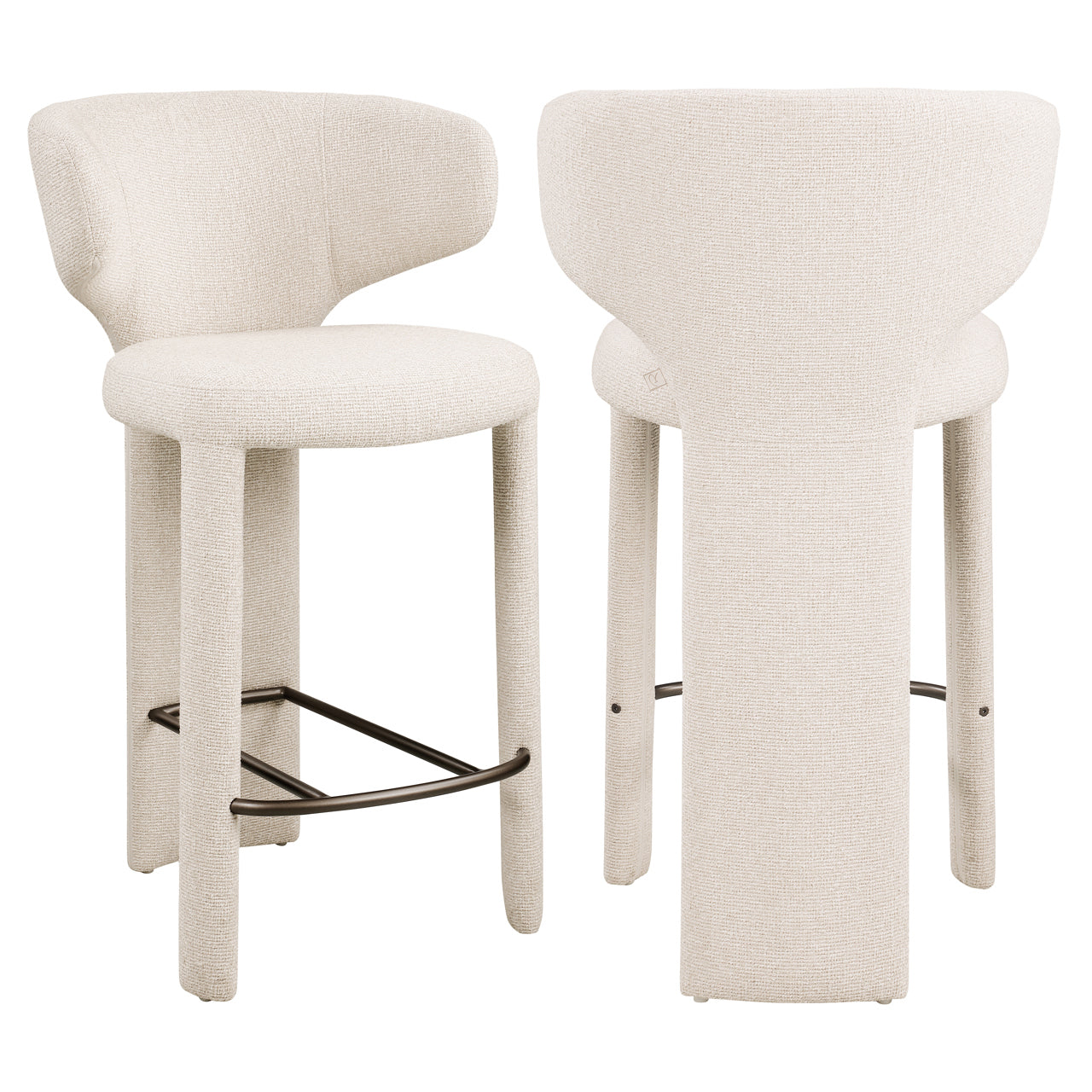 Counter stool Viola biscotti