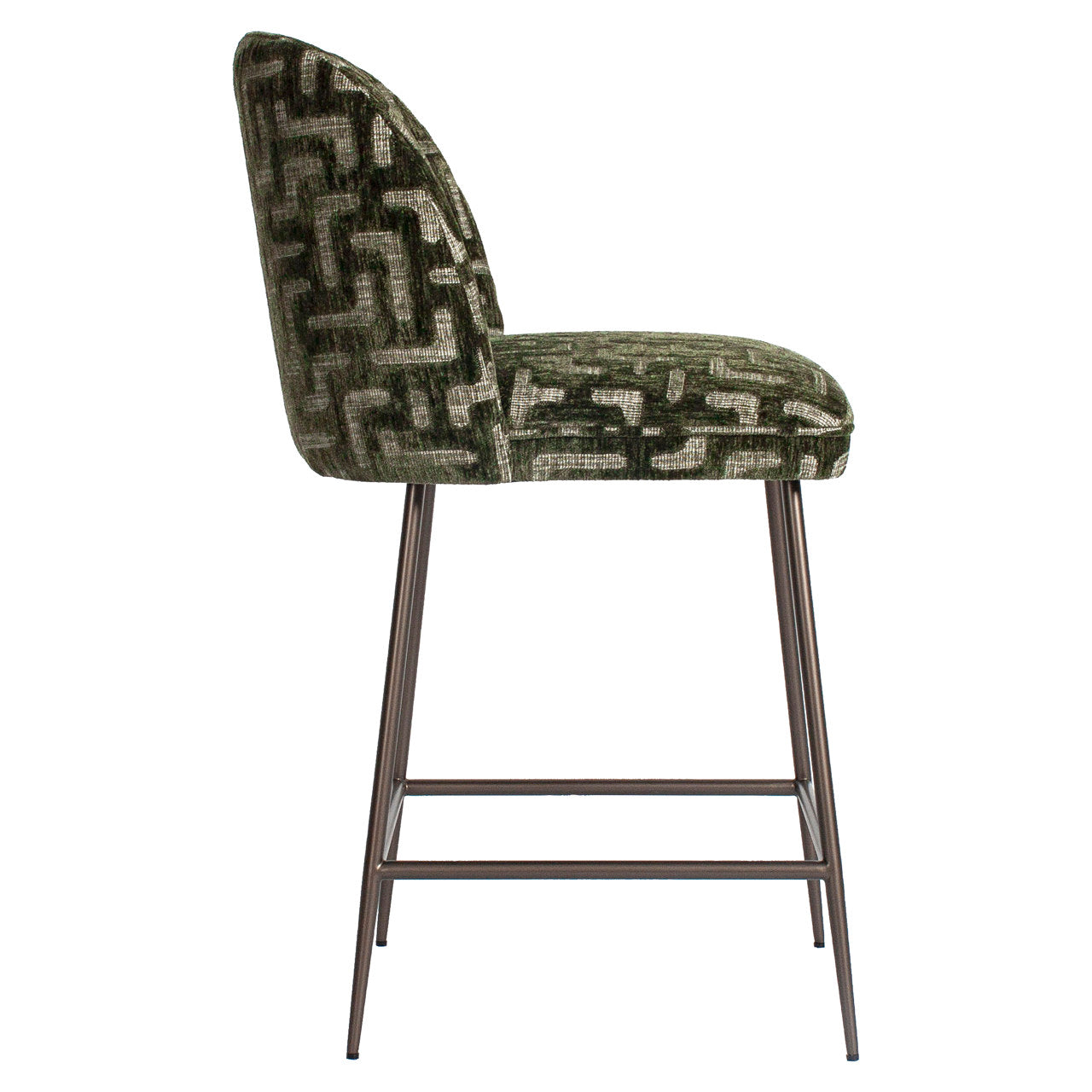 Counter stool Pullitzer moss labyrinth