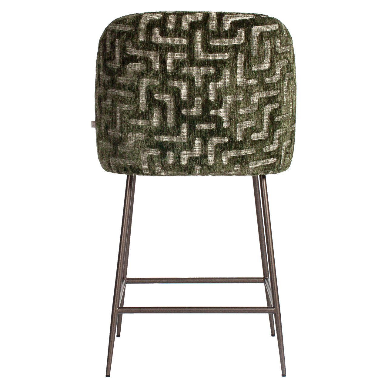 Counter stool Pullitzer moss labyrinth