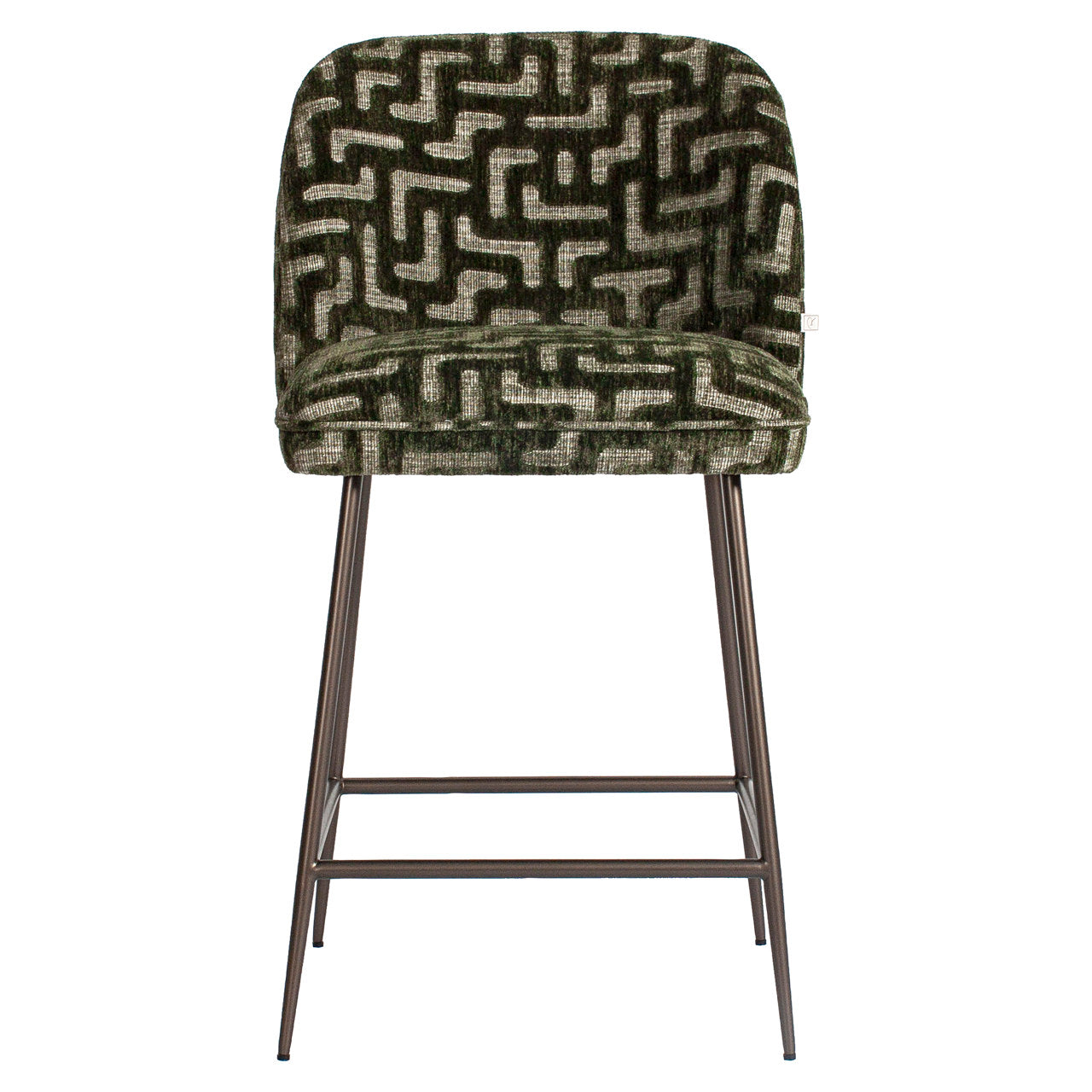 Counter stool Pullitzer moss labyrinth