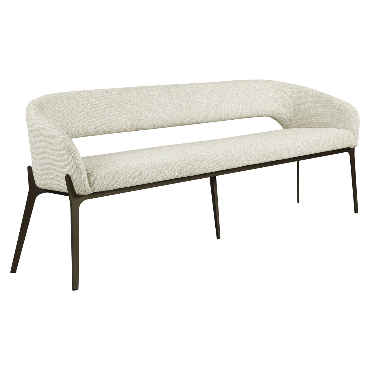Dining bench Kenzi biscotti