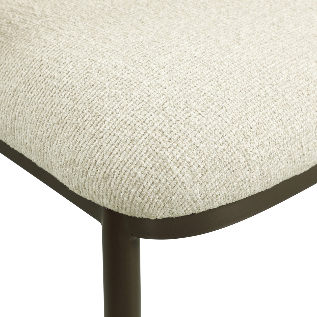 Dining chair Gandy biscotti fire retardant