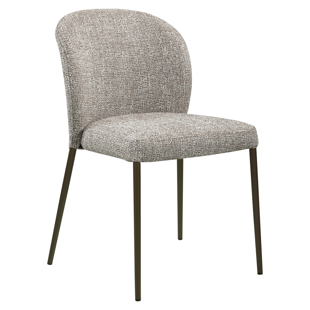 Dining chair Stacker earth tweed fire retardant (Set of 2)