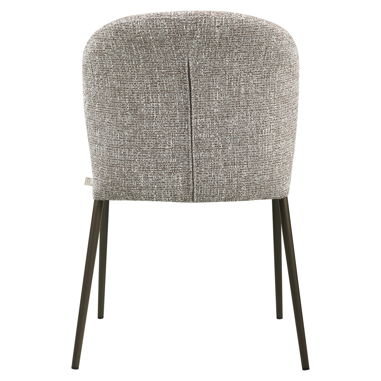 Dining chair Stacker earth tweed fire retardant (Set of 2)