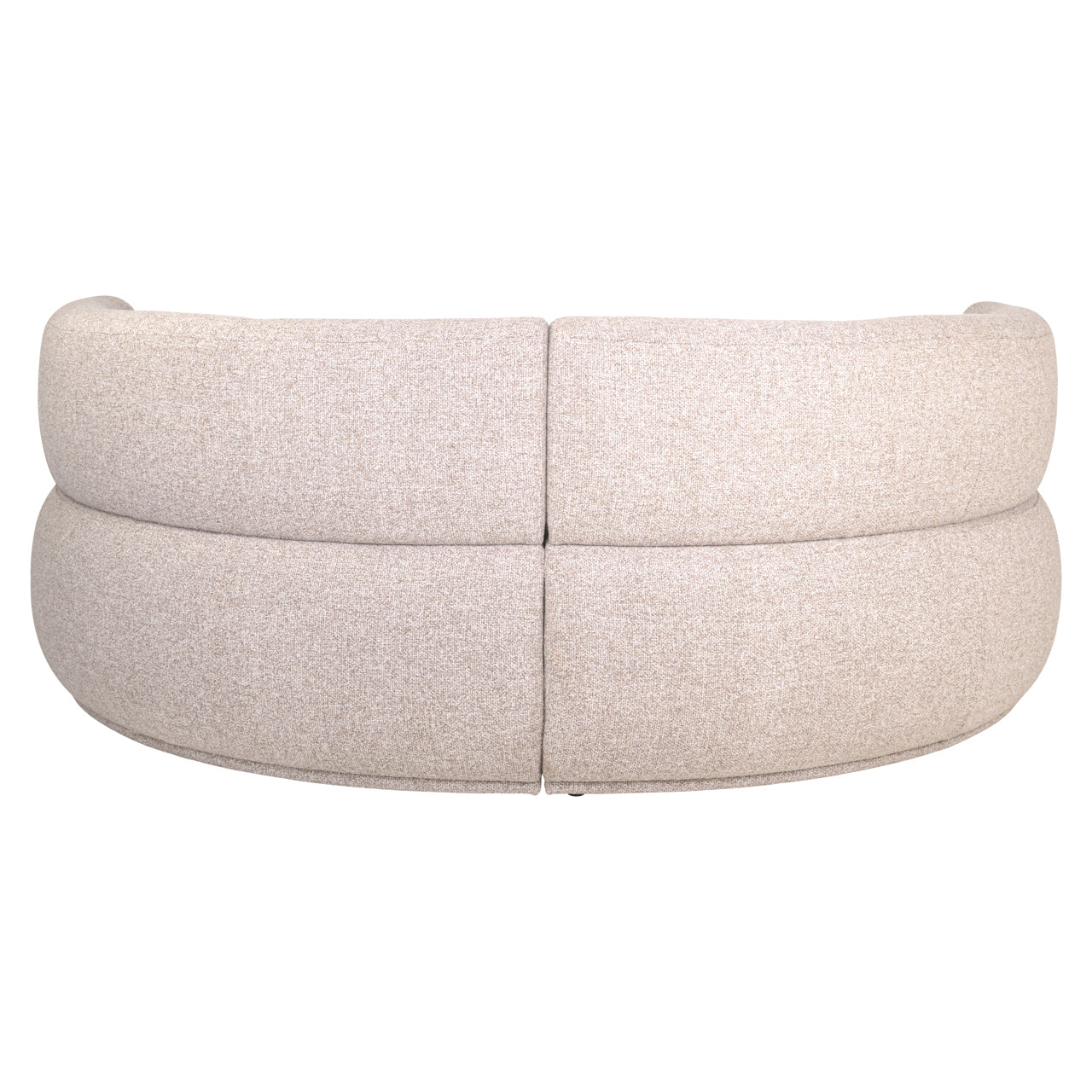 Dining bench Sorrobon cayenne brown round (Set of 2)