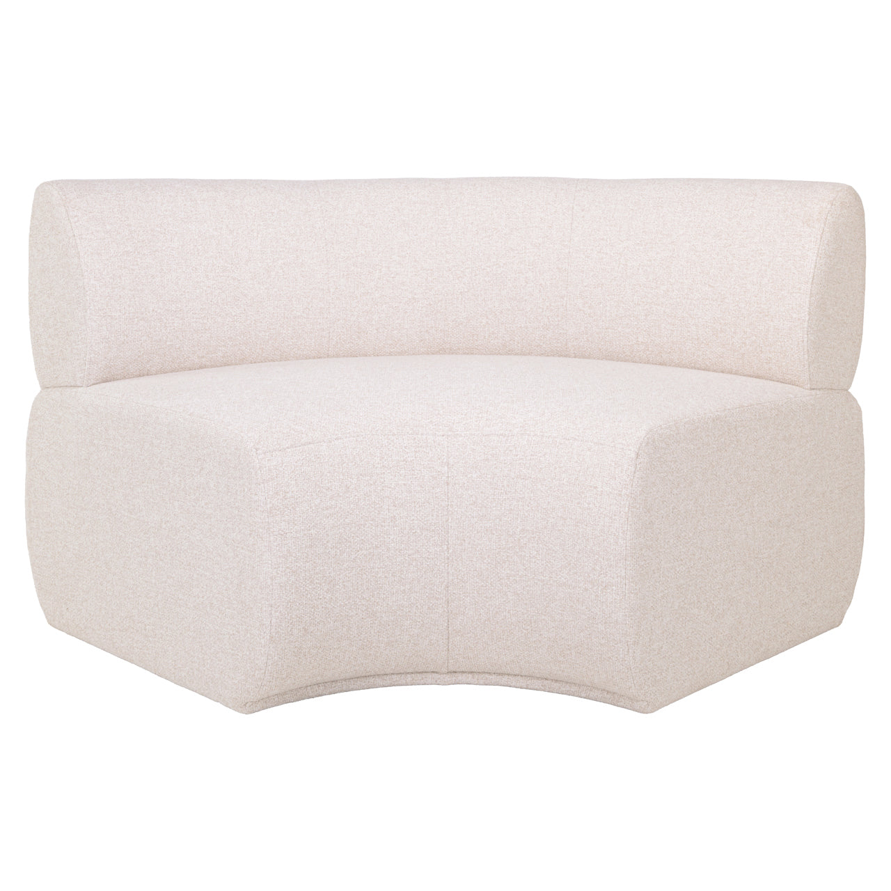 Dining bench Sorrobon customized round - fully upholstered