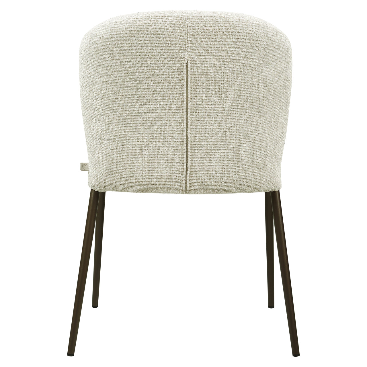Dining chair Stacker biscotti fire retardant (Set of 2)