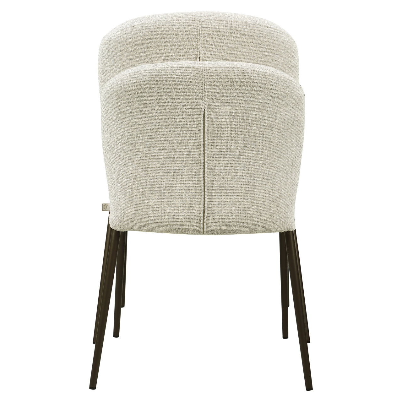 Dining chair Stacker biscotti fire retardant (Set of 2)