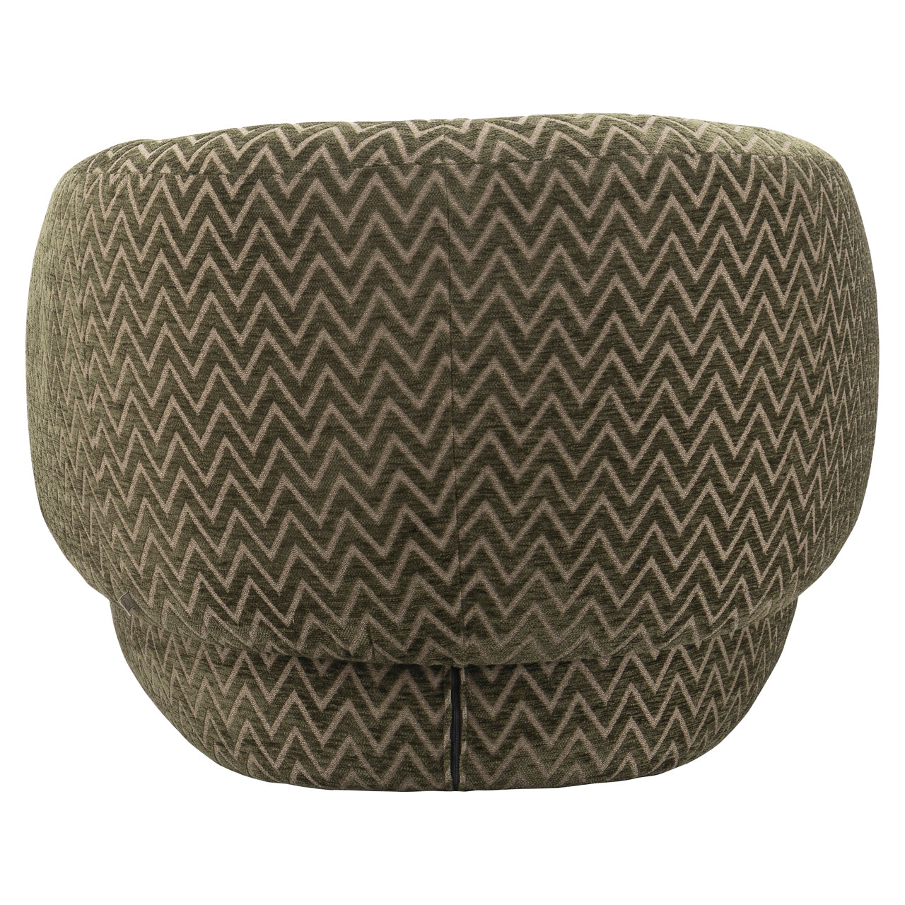 Lounge chair Milano moss chevron