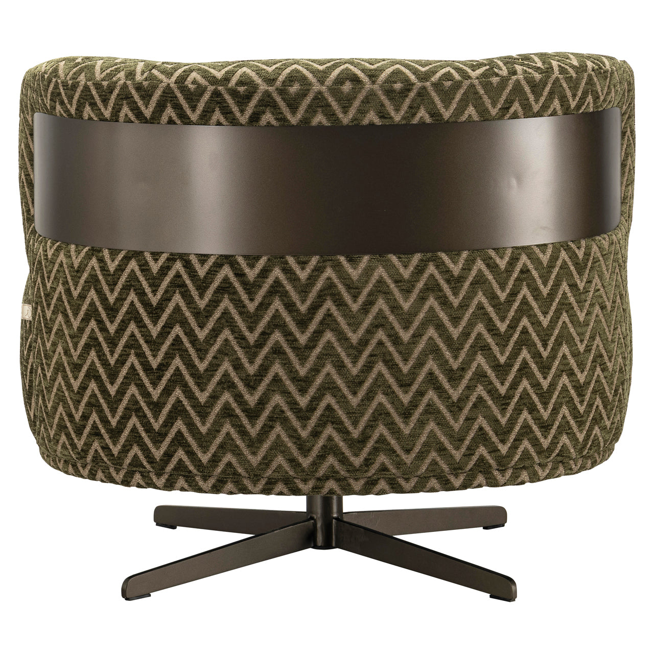 Lounge chair Lauren moss chevron
