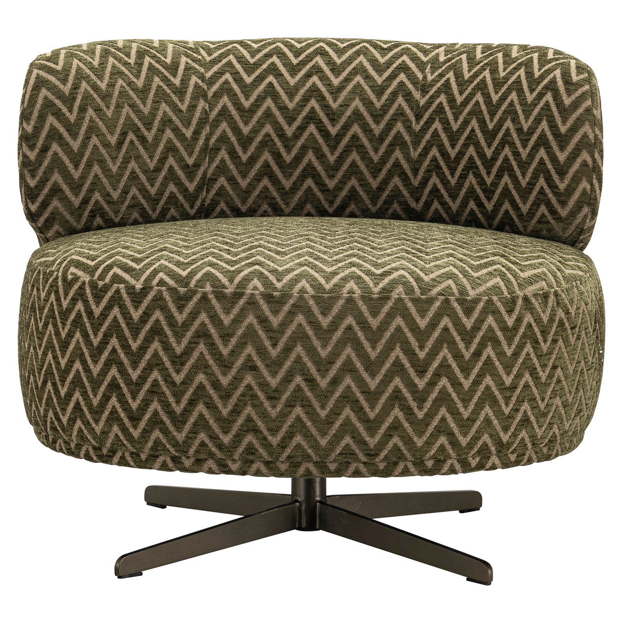 Lounge chair Lauren moss chevron